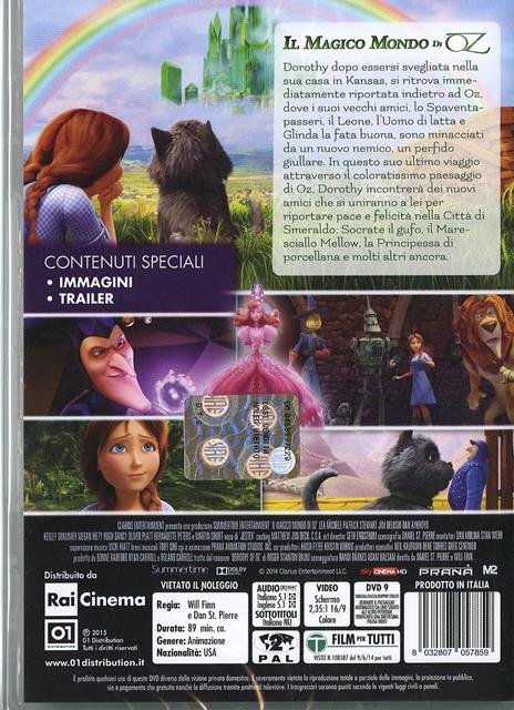 Il magico mondo di Oz di Daniel St. Pierre,Will Finn - DVD - 2