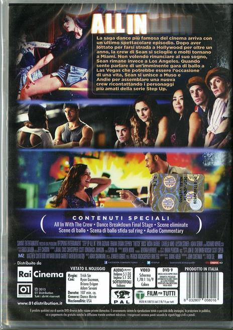 Step Up All In di Trish Sie - DVD - 2