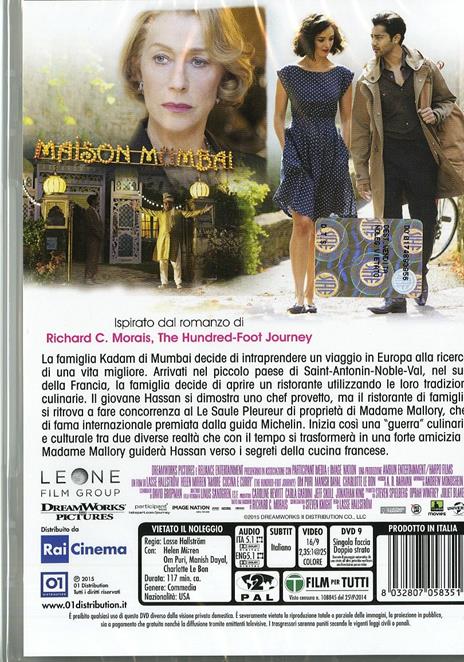 Amore, cucina e... curry di Lasse Hällstrom - DVD - 2