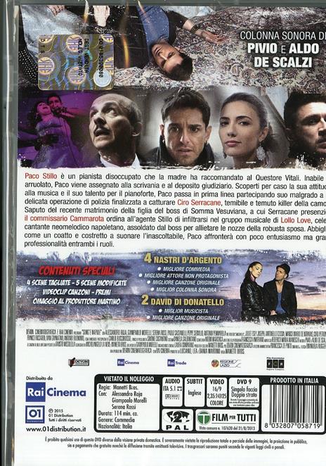 Song'e Napule - DVD - Film di Manetti Bros. Commedia