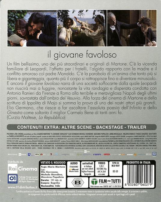 Il giovane favoloso di Mario Martone - Blu-ray - 2