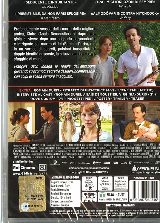 Nuova amica di François Ozon - DVD - 2