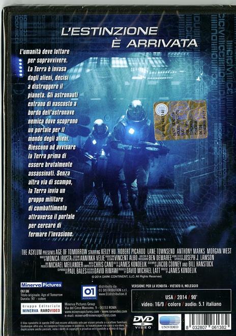 Age of Tomorrow di James Kondelik - DVD - 2