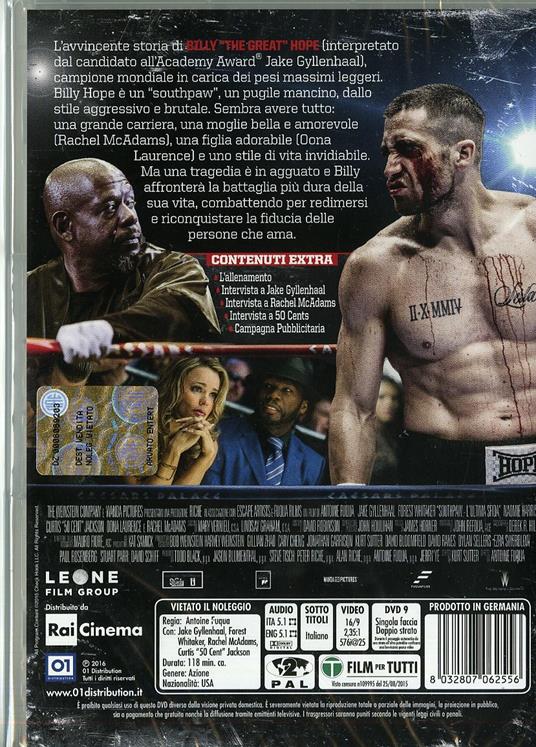 Southpaw. L'ultima sfida di Antoine Fuqua - DVD - 2