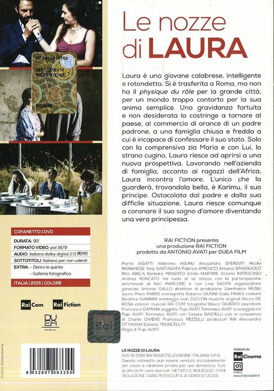 Le nozze di Laura di Pupi Avati - DVD - 2