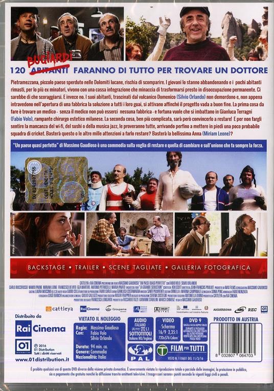 Un paese quasi perfetto di Massimo Gaudioso - DVD - 2