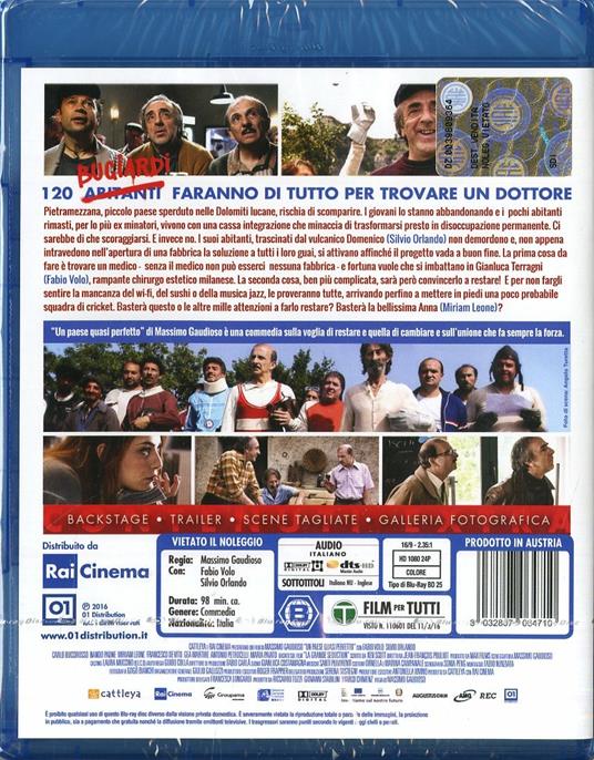 Un paese quasi perfetto di Massimo Gaudioso - Blu-ray - 2