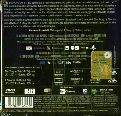 Cofanetto The Story of Film (9 DVD) di Mark Cousins - DVD - 2