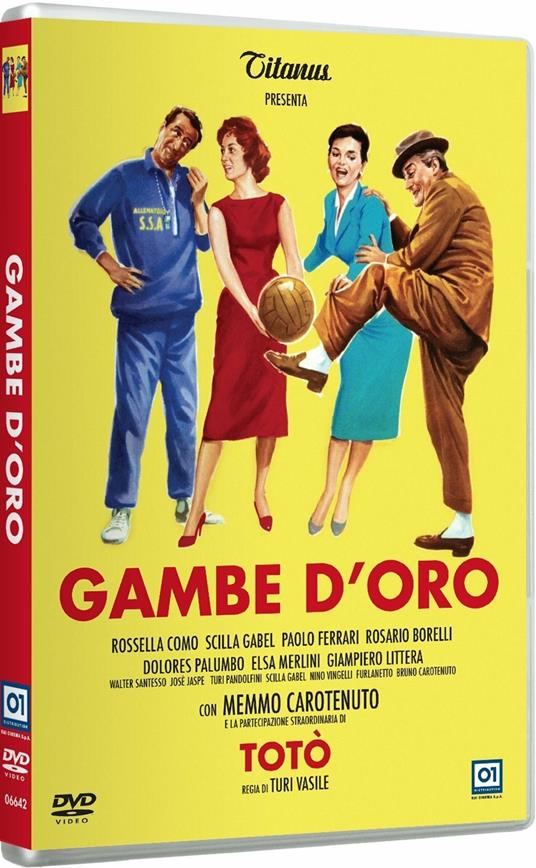 Gambe d'oro di Turi Vasile - DVD