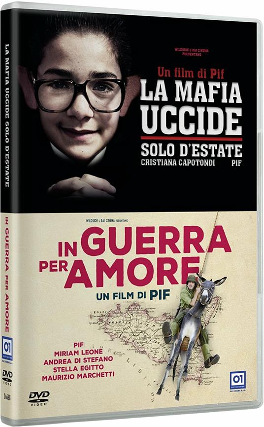 Cofanetto Pif. La mafia uccide solo d'estate - In guerra per amore (2 DVD) di Pif