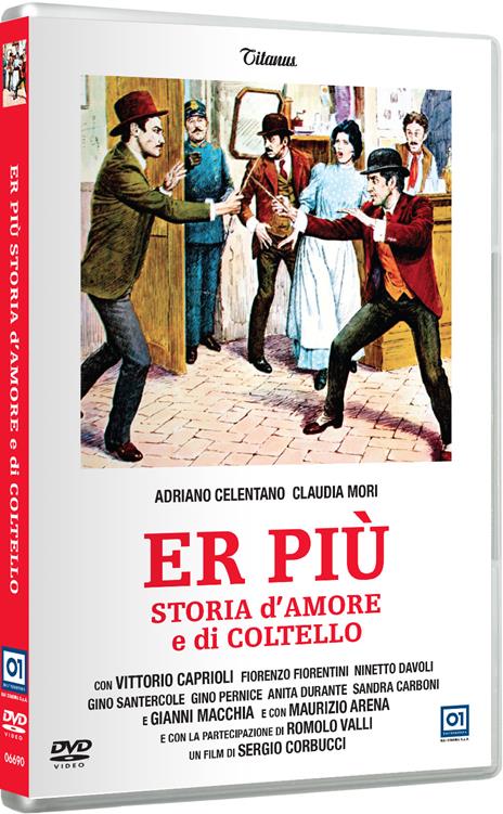 Er Più, storia d'amore e di coltello di Sergio Corbucci - DVD