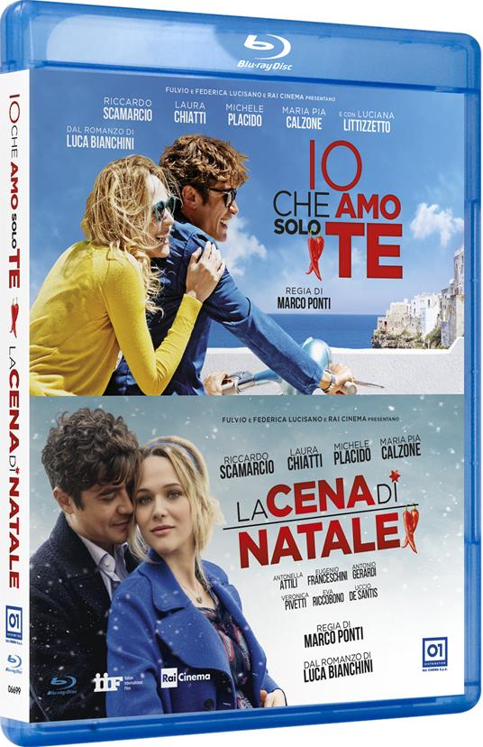 Cofanetto Io che amo solo te + La cena di Natale (2 Blu-ray) di Marco Ponti