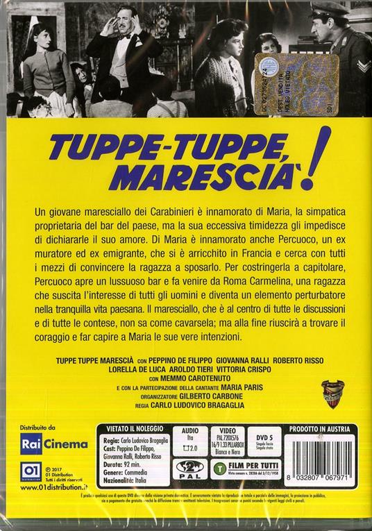 Tuppe tuppe, Marescià! (DVD)  di Carlo Ludovico Bragaglia - DVD - 2