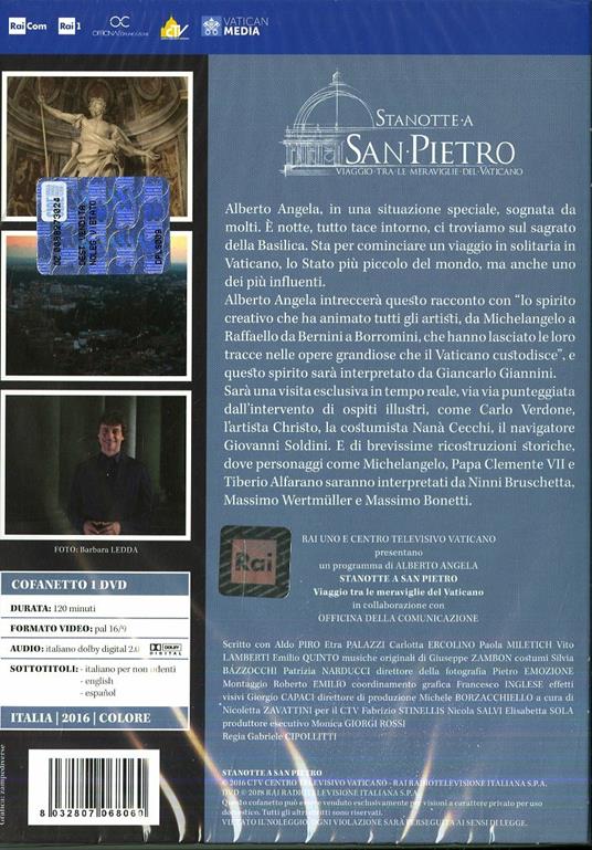 Stanotte a San Pietro (DVD) di Gabriele Cipollitti - DVD - 2