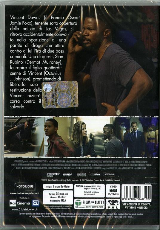 Sleepless. Il giustiziere (DVD) - DVD - Film di Baran bo Odar Giallo | IBS