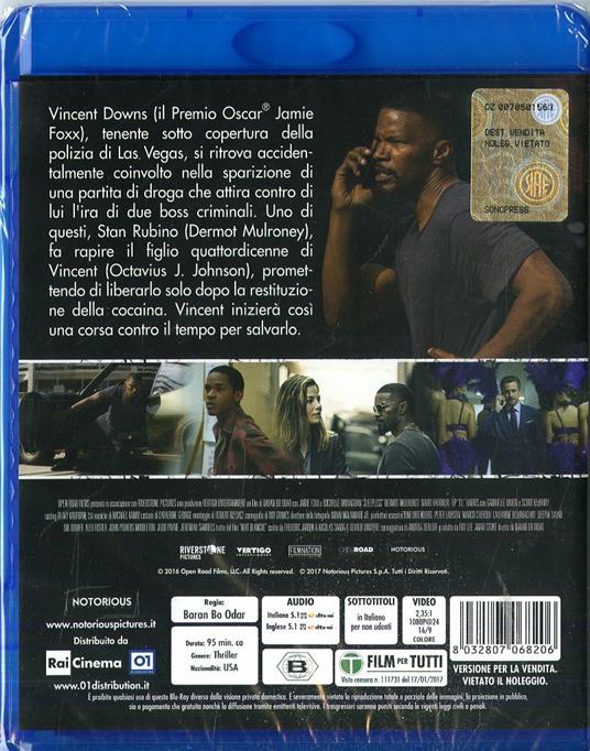 Sleepless. Il giustiziere (Blu-ray) di Baran bo Odar - Blu-ray - 2