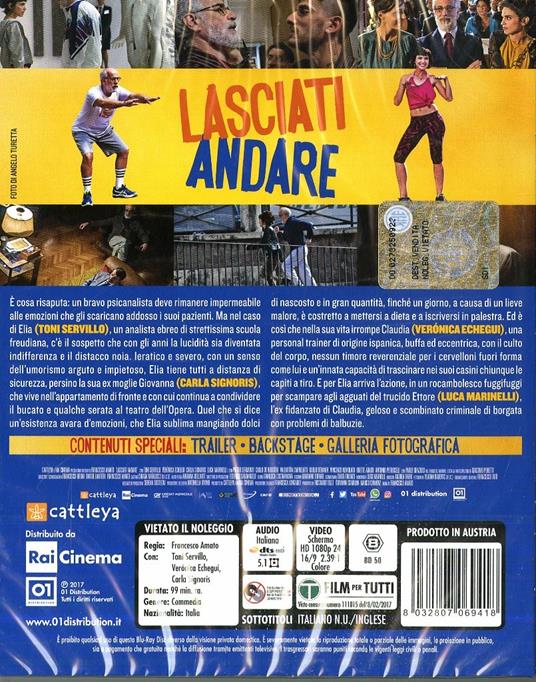 Lasciati andare (Blu-ray) di Francesco Amato - Blu-ray - 2