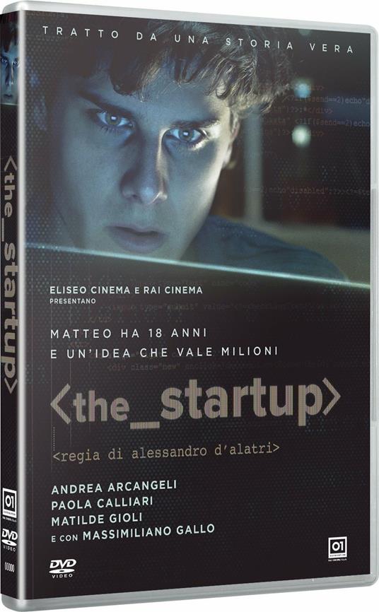 The Startup. Accendi il tuo futuro (DVD) - DVD - Film di Alessandro  D'Alatri Commedia | IBS