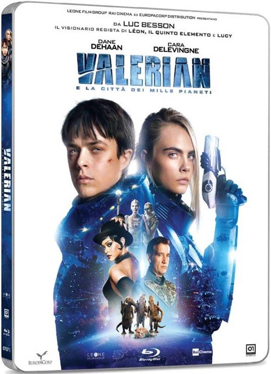 Valerian e la città dei mille pianeti. Con Steelbook (Blu-ray) - Blu-ray -  Film di Luc Besson Fantastico | IBS