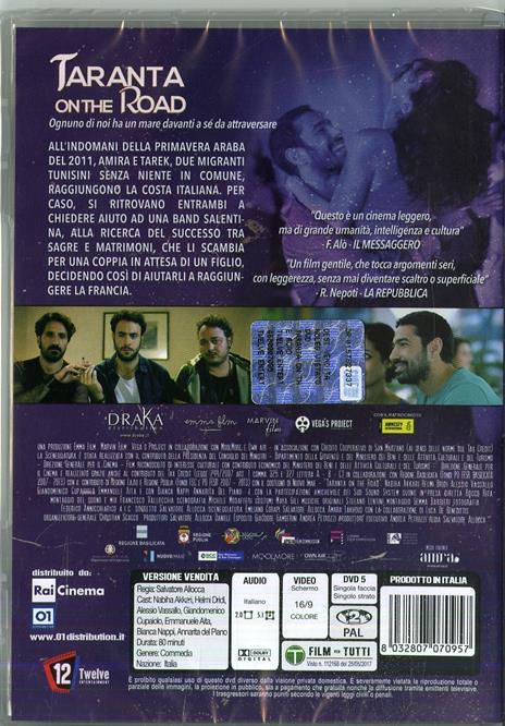 Taranta on the road (DVD) di Salvatore Allocca - DVD - 2