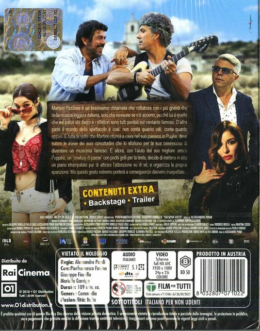 Chi m'ha visto (Blu-ray) di Alessandro Pondi - Blu-ray - 2