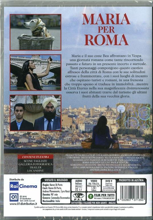 Maria per Roma (DVD) - DVD - Film di Karen Di Porto Drammatico | IBS