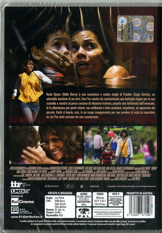 Kidnap (DVD) - DVD - Film di Luis Prieto Giallo | IBS