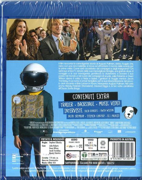 Wonder (Blu-ray) di Stephen Chbosky - Blu-ray - 10