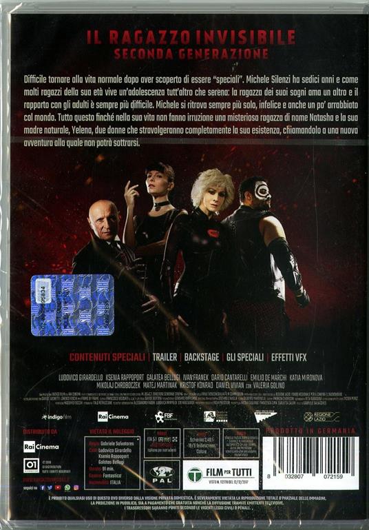 Il ragazzo invisibile. Seconda generazione (DVD) di Gabriele Salvatores - DVD - 5