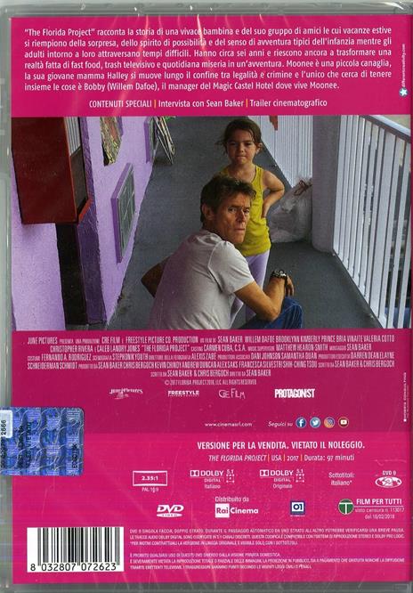 Un sogno chiamato Florida (DVD) di Sean Baker - DVD - 2