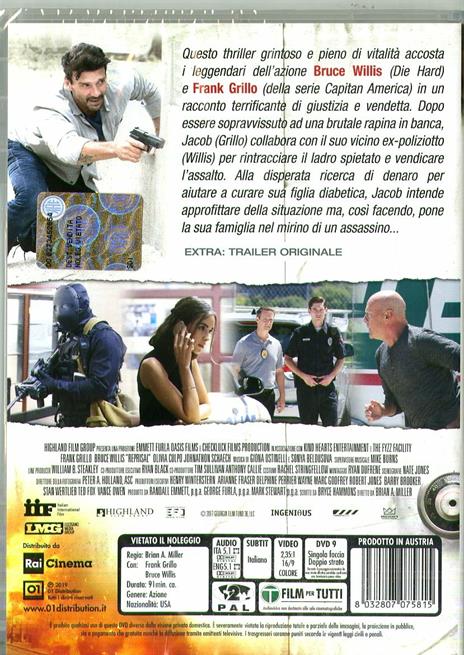 Reprisal (DVD) di Brian A. Miller - DVD - 2