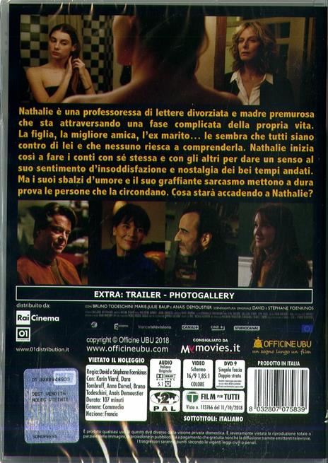 Il complicato mondo di Nathalie (DVD) di David Foenkinos,Stéphane Foenkinos - DVD - 2