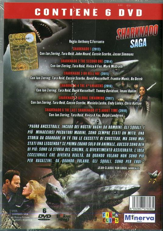 Cofanetto Sharknado 1-6 (6 DVD) di Anthony C. Ferrante - 2