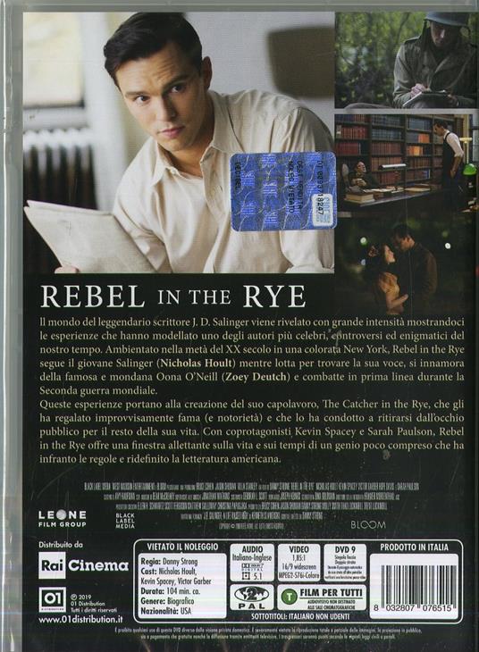 Rebel in the Rye (DVD) - DVD - Film di Danny Strong Drammatico | IBS