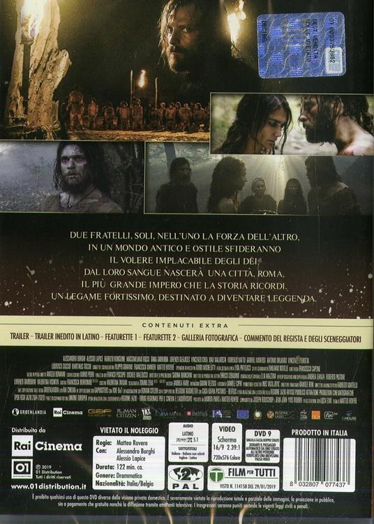 Il primo re (DVD) - DVD - Film di Matteo Rovere Avventura | IBS