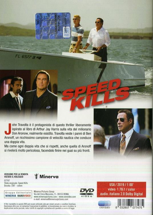 Speed Kills (DVD) - DVD - Film di John Luessenhop , Jodi Scurfield Giallo |  IBS