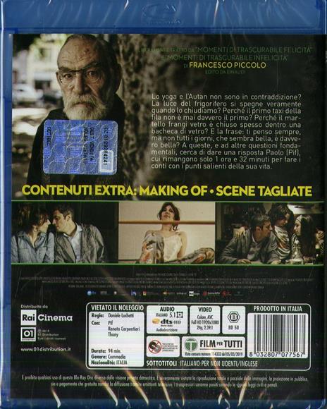 Momenti di trascurabile felicità (Blu-ray) - Blu-ray - Film di Daniele  Luchetti Commedia