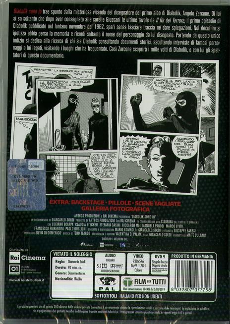 Diabolik sono io (DVD) di Giancarlo Soldi - DVD - 2