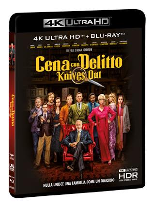 Cena con delitto (Blu-ray + Blu-ray Ultra HD 4K) di Rian Johnson - Blu-ray + Blu-ray Ultra HD 4K