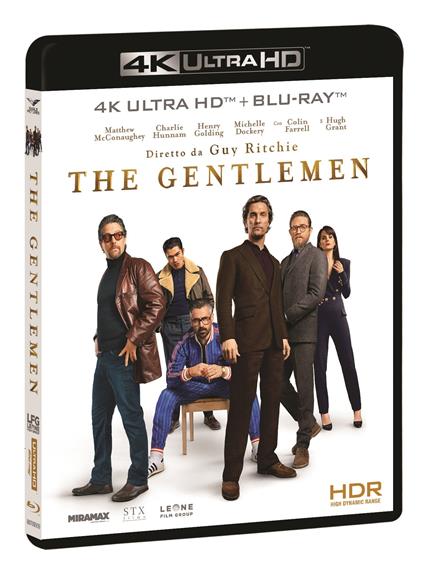 The Gentlemen (Blu-ray + Blu-ray Ultra HD 4K) di Guy Ritchie - Blu-ray + Blu-ray Ultra HD 4K