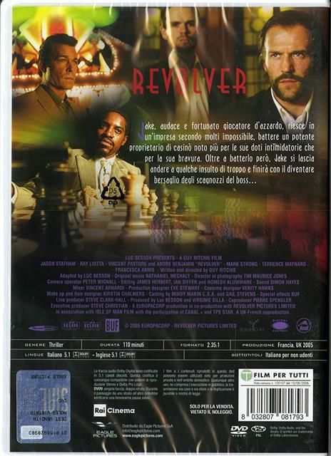 Revolver (DVD) di Guy Ritchie - DVD - 2