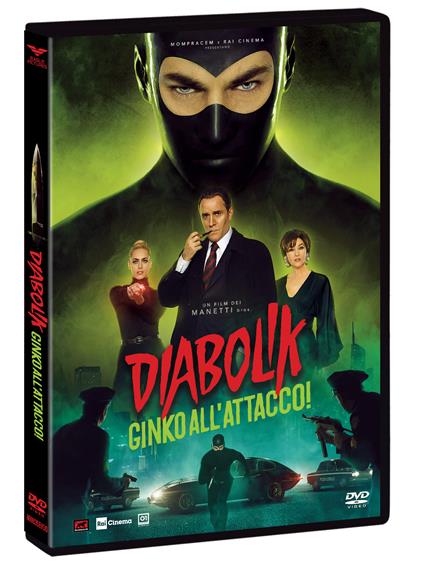 Diabolik. Ginko all'attacco! (DVD) di Manetti Bros. - DVD