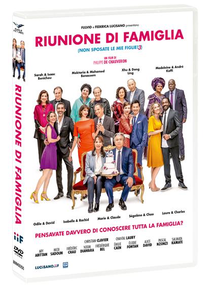 Riunione di famiglia. Non sposate le mie figlie 3 (DVD) - DVD - Film di  Philippe de Chauveron Commedia | IBS