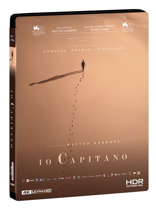 Io capitano - 4K (Blu-ray + Blu-ray Ultra HD 4K) - Blu-ray + Blu-ray Ultra  HD 4K - Film di Matteo Garrone Drammatico