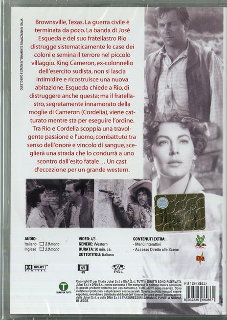 Cavalca vaquero! di John Farrow - DVD - 2