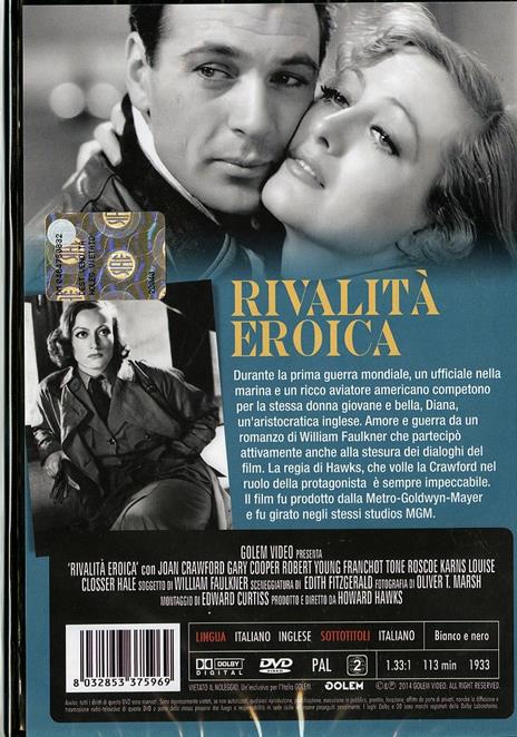 Rivalità eroica di Howard Hawks - DVD - 2