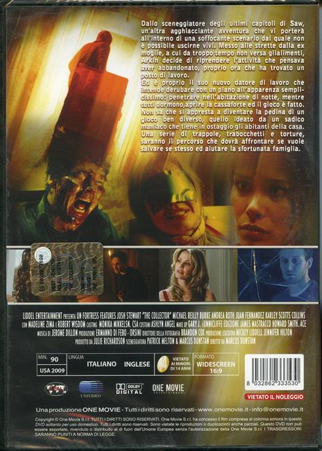 The Collector di Marcus Dunstan - DVD - 2