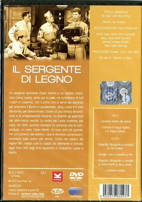 Il sergente di legno (DVD) di Hal Walker - DVD - 2