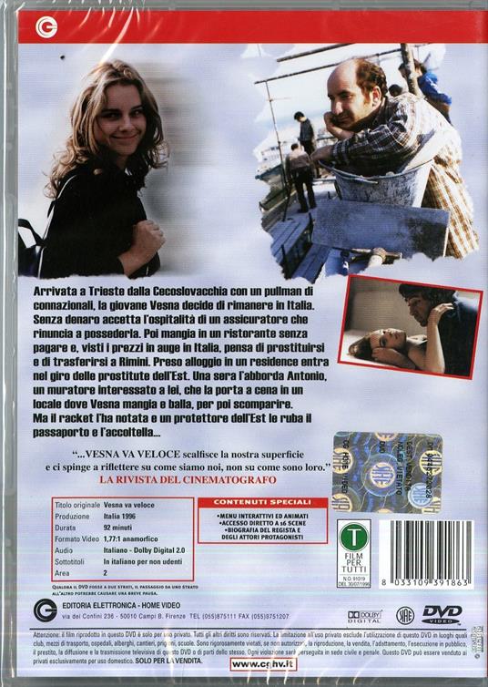 Vesna va veloce di Carlo Mazzacurati - DVD - 2