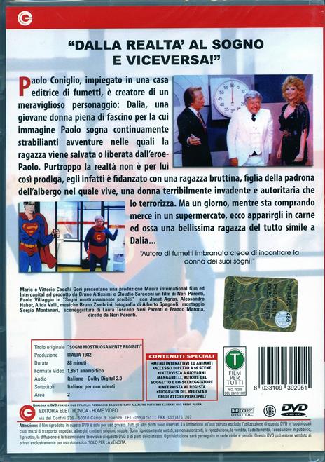 Sogni mostruosamente proibiti di Neri Parenti - DVD - 2
